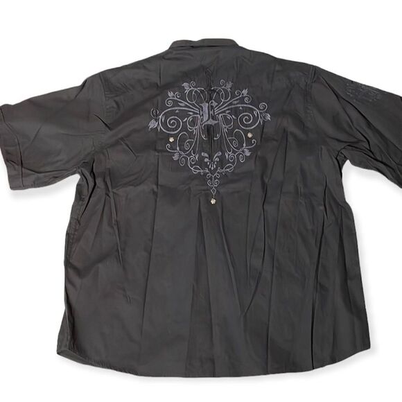 En4orce Embroidered short sleeve shirt - Picture 2 of 8